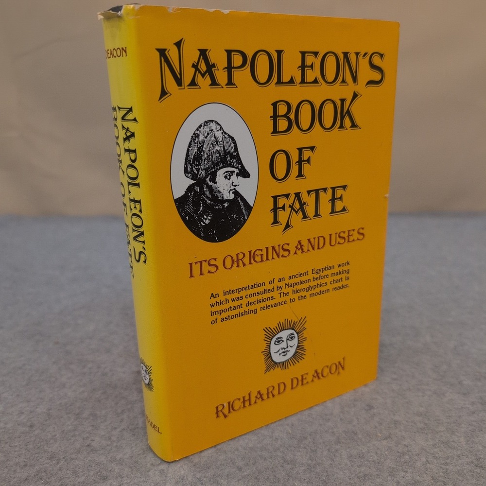 Napoleon's Book of Fate Richard Deacon 1977 First American Edition Hardcover